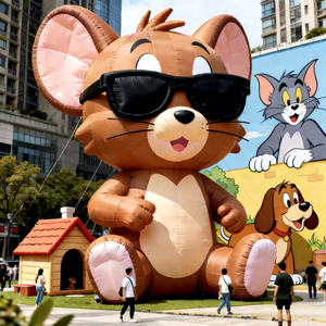 Zhenmei Advertising Personaggi Gonfiabili <span class=keywords><strong>di</strong></span> <span class=keywords><strong>Tom</strong></span> <span class=keywords><strong>e</strong></span> <span class=keywords><strong>Jerry</strong></span> Mascotte Gonfiabili per Eventi a Tema <span class=keywords><strong>e</strong></span> Decorazioni per Negozi - Product Image 1