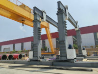 Portique hydraulique modulaire portable à portée réglable de 500t/élévateur de portail/grue