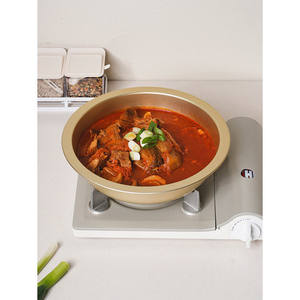 หม้อไฟเนื้อแกะขนาด28ซม. เครื่องครัวทนทานสำหรับรับประทานอาหารกระติกน้ำร้อน - Product Image 1