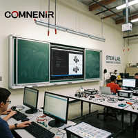 Papan Tulis Elektronik Pintar Resolusi 4K Kustom OEM 75/86 Inci untuk Pengajaran di Sekolah