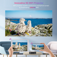 Hot 1080P Full HD Projecteur OEM ODM LED LCD Home Cinéma 8000 Lumen Luminosité Produit d'usine d'origine