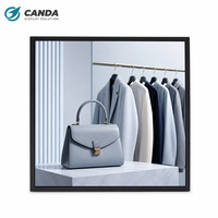 Écran LCD carré mural de 22, 26,5 et 33 pouces, machine publicitaire 1920x1920 Android Wi-Fi pour la présentation en fleuriste ou en magasin de fleurs