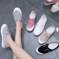 Chaussures de mode décontractées, vente chaude, chaussures en toile pour femmes