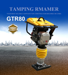 แจ็คแจ็คกระโดดดิน87กก. 10KN น้ำมันเบนซิน/ดีเซลเครื่องอัดสั่น Rammer - Product Image 6