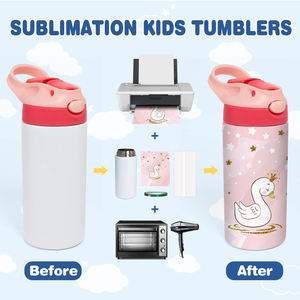 En Stock en España: Vaso Térmico de Acero Inoxidable 304 de 500 ml con Tapa y Pajita, Botella de Agua Deportiva Colorida a Prueba de Fugas - Product Image 5