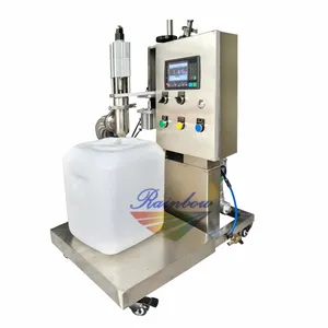 Cheap price weighing type 20kg aerosol paint filling machine