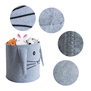 <span class=keywords><strong>Boîte</strong></span> de rangement pour animaux de compagnie style INS en feutre polyester anti-poussière pour le rangement des collations dans le salon - Product Image 6