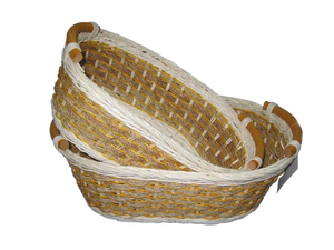 Elegant Rattan Storage Basket From Vietnam for Displaying Fruits and Bread on Kitchen Counter or Wedding <b>Buffet</b> <b>Table</b> - Product Image 6