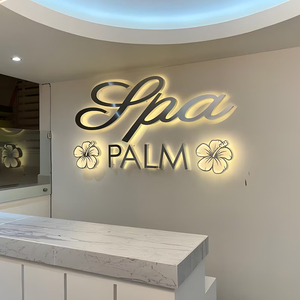 Letrero Personalizado para Tienda al Aire Libre, Letras de Canal Metálicas Acrílicas 3D con Retroiluminación LED, Logotipo para Restaurante y Cafetería - Product Image 3