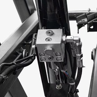 Plateforme de travail en hauteur Hangcha 250 kg 6 m 7,6 m, mini nacelle élévatrice à ciseaux électrique autopropulsée, certifiée CE, en matériau ABS 60XEND