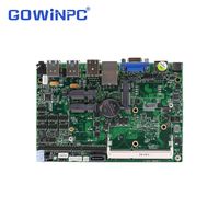 Carte mère industrielle mince GOWINPC 160x110mm 12V 5A DC, compatible MSATA et disque dur SATA 2,5 pouces, processeur Core I7/i5/i3 DDR3 i3-4010U i7-5500U