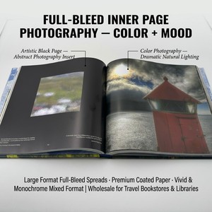 Libro de Fotografía de las Islas Feroe, Tapa Dura, a Todo Color, Paisajes Naturales, Regalo para Librerías, Hecho en China - Product Image 5