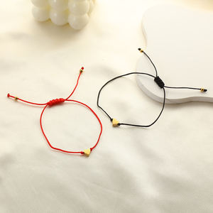 Handmade Infinity Sign Charm Friendship Bracelet Pinky Swear <strong>Promise</strong> Adjustable Macrame Cord Best Friends Lover Couple Bracelet - Product Image 5