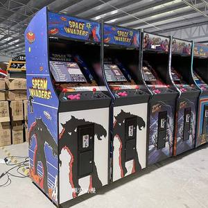 22-Zoll-große hölzerne LCD-Street-Fighter-<span class=keywords><strong>Arcade</strong></span>-Spiele konsole Dual-Player-Münz system 1 Jahr Garantie Englische Sprache - Product Image 2