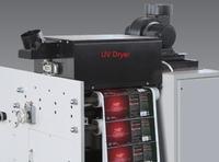 Machine d'impression flexographique de haute qualité à 6 couleurs ZBS-320 pour étiquettes adhésives