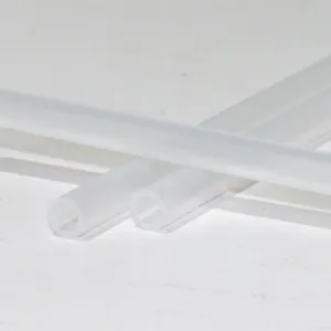 Tube en plastique transparent pp direct d'usine tube décoratif ballon fait main petit tube rond