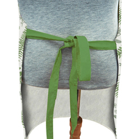 Ensemble d'ustensiles de cuisine personnalisés : tablier de chef imprimé sur mesure, gant de four, torchon en polyester avec logo et design de cuisson