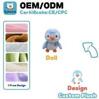 Peluche personnalisée pingouin mignon avec tenue de graduation, fabricants de jouets en peluche pingouins, pingouins kawaii très demandés, CPC CE OEM