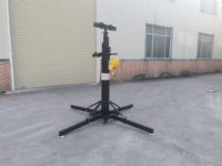 Soporte de altavoz para eventos, estructura de altavoces de elevación con manivela