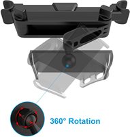 Appui-tête universel rotatif à 360 degrés pour voiture, support de tablette extensible pour siège arrière de voiture, réglable pour Smartphone