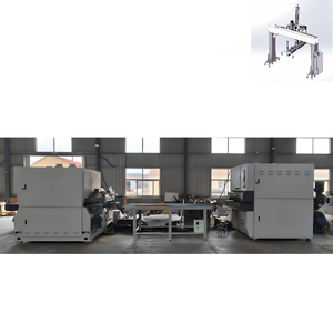 Vollautomatische Quadratholz-Schleifproduktionslinie MDF Sperrholz Massivholz Breitband-Doppelseitenschleifer für Holzmöbel - Product Image 1