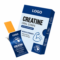 Bandes de film oral à dissolution rapide de créatine monohydrate (ODF) – OEM/ODM – Complément sportif pour la force musculaire et les performances – Marque privée