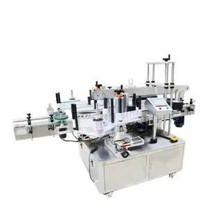 Automatic Sides Labeling Machine Double side Automatic Labeling Machine 2 Sides Flat Bottle labeler
