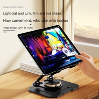 Support de tablette portable pliable rotatif à 360 ° pour tablette iPad