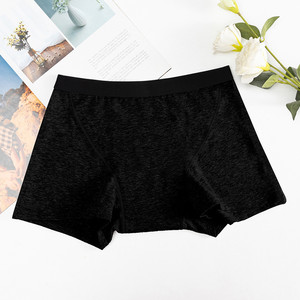Aiermei Fabriek Directe Verkoop S-4XL Ecologisch Verantwoorde Herbruikbare Absorberende Bamboe Vezel Elastische Mid-Rise Hoge Snit Culotte Menstruatiebroekje - Product Image 4