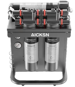 Aicksn 5 Stages RO Water Reverse Osmosis Filtration System Kitchen coffee shop drinking UV Filtration Machine UV Water Purifier