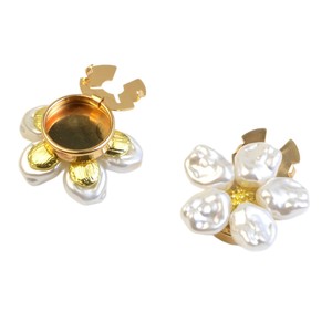Bouton décoratif en perle de mode pour <span class=keywords><strong>chemise</strong></span>, boutons de manchette, clips de <span class=keywords><strong>col</strong></span> à fleurs, accessoires élégants et décoratifs - Product Image 6