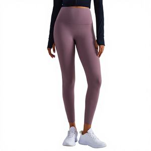 Womens Workout <b>Yoga</b> Pants High Waist Tummy Control Butt Lifting Leggings Non Roll Sweat Wicking Exercise Gear - Product Image 1