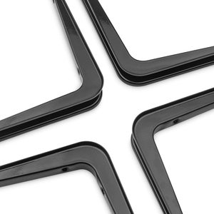 L <b>Shelf</b> Bracket Heavy Duty Rustic Iron Metal Scaffold <b>Black</b> Wall Floating <b>Shelf</b> Bracket - Product Image 5