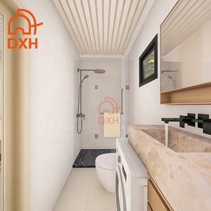 Maison conteneur préfabriquée démontable de haute qualité pour appartements, salles de classe, hébergement <span class=keywords><strong>étudiant</strong></span>, hôtels de villégiature, logements pour travailleurs et camping - Product Image 6