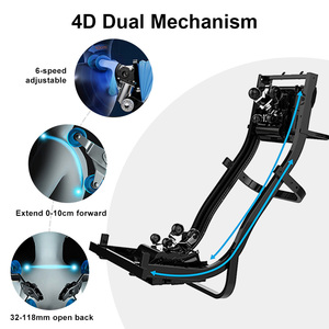 4D Zero Gravity Electric Shiatsu <span class=keywords><strong>Silla</strong></span> de masaje de cuerpo completo Repuestos gratuitos para uso doméstico - Product Image 5