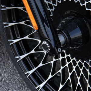 Jantes avant arrière à rayons forgés 3D pour moto Harley Street Bob Softail Fat Boy Breakout 2018-2024 - Product Image 5