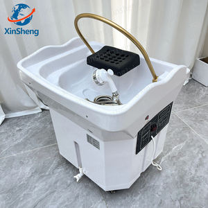 อุปกรณ์ทำสปาผมแบบพกพาสำหรับร้านทำผม อ่างสปาผมเคลื่อนที่ได้ อ่างสปาผมแบบพกพาสำหรับร้านเสริมสวย - Product Image 1