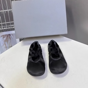 Nuove Scarpe Basse <span class=keywords><strong>da</strong></span> Donna di Lusso con Fiocco e Cinturino, Modello <span class=keywords><strong>Ballerine</strong></span> a Punta Aperta, Versatili e Casual, Rosa - Product Image 4