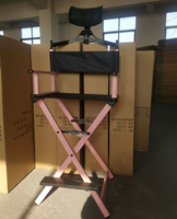 Chaise de maquillage de luxe et pliable pour artiste, avec dossier pivotant – Vente directe du directeur de qualité