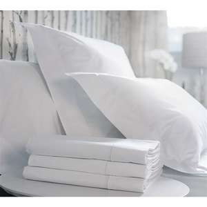 Set di Lenzuola in Fibra di Bambù Bianco di Lusso Misura Full 100% Fibra di Bambù in Promozione - Product Image 3