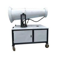 Canon à eau haute pression / Canon à brouillard pour la suppression de la poussière dans l'exploitation minière industrielle, système de brumisation pour les chantiers de construction et les entrepôts de charbon