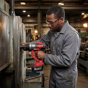 Customized Heavy Duty Brushless Cordless Impact Wrench 3000N.m <b>Torque</b> 1" Square Drive Industrial Auto Repair Construction DIY - Product Image 4