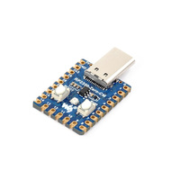 Mini Placa de Desarrollo RP2350-Zero-CM, Doble Núcleo y Doble Arquitectura, Puerto Tipo-C Macho Integrado, Módulo Castellated