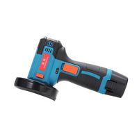 Mini-meuleuse d'angle industrielle sans fil 12V avec interrupteur à glissière, moteur sans balais, pour chanfreinage de carreaux DIY et polissage à 45 degrés, sur batterie