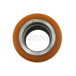 <span class=keywords><strong>Roue</strong></span> de charge pour <span class=keywords><strong>transpalette</strong></span> <span class=keywords><strong>80x60</strong></span> mm avec roulement 6204, alésage 20 mm, pièce de rechange pour Heli pour gerbeurs EP - Product Image 2