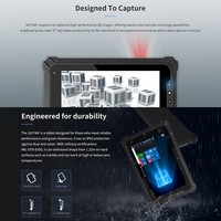 Industrial Rugged Winpad Tablet PC E87TWP Batería grande Lector de código QR de huellas dactilares Impermeable 4G Red GSM 1920x1200 Intel