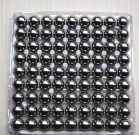 Billes en acier solides de roulement de normes de la norme ANSI Offre Spéciale 1.5mm 6mm 10mm tailles la catégorie 316L a soudé des boules d'acier inoxydable de finition de surface de BA