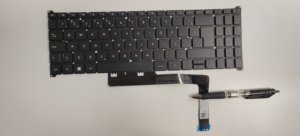 คีย์บอร์ด HK-HHT สำหรับแล็ปท็อป รุ่น Teclado BR ภาษาโปรตุเกสบราซิล สำหรับ <span class=keywords><strong>ACER</strong></span> A515-47 A515-57 A515-57G <span class=keywords><strong>A715</strong></span>-76 <span class=keywords><strong>A715</strong></span>-51G - Product Image 1