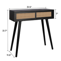 Table console de luxe moderne Grands cadeaux Table console avec cadre en bois doré Moderne