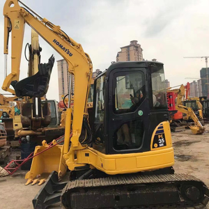 Komatsu มือสอง PC35รถขุดผลิตในญี่ปุ่นส่วนประกอบหลักเครื่องยนต์และปั๊มรวมอยู่ด้วย - Product Image 1